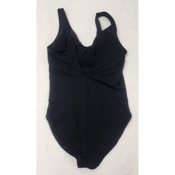 NWOT Athleta Seychelles Black One Piece Swimsuit Small Tall - Picture 5 of 8
